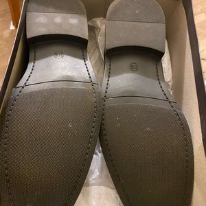 Men, black brand new shoes size 11 1/2